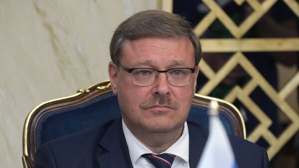 Председатель комитета Совета Федерации РФ по международным делам Константин Косачев
