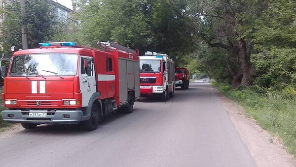 Пожарные автомобили ГУ МЧС по Тульской области. Архивное фото