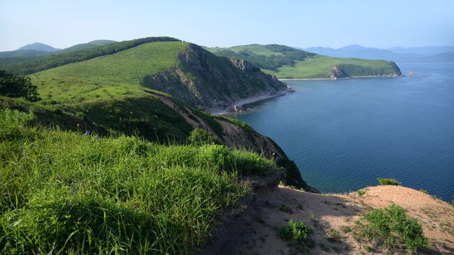 Прибрежный ландшафт острова Путятина