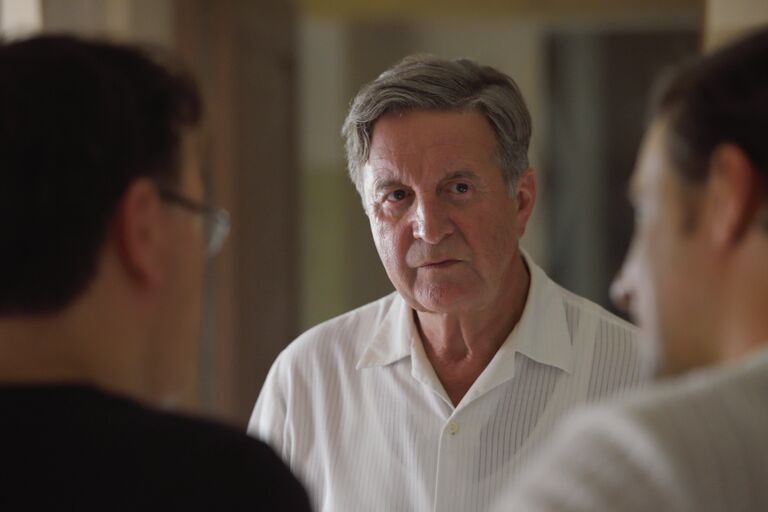 Актер Леонид Ярмольник на съемках фильма Валерия Тодоровского Одесса на киностудии Мосфильм Актер Леонид Ярмольник на съемках фильма Валерия Тодоровского Одесса на киностудии Мосфильм