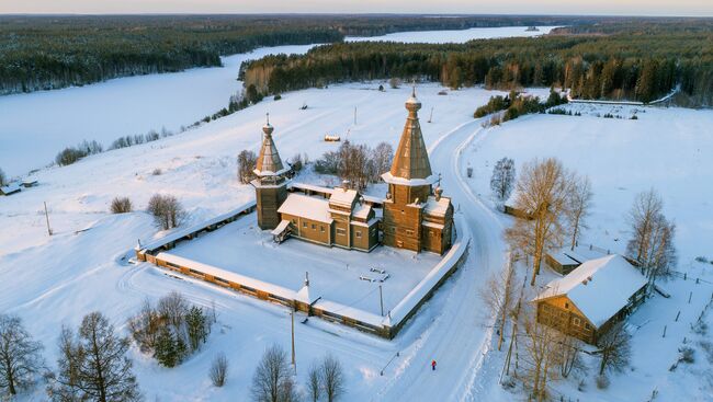 В Кенозерском нацпарке восстановлен храмовый комплекс XVIII века