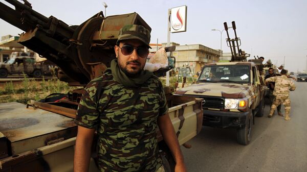 Ливийские военные, подчиненные верховному главнокомандующему вооруженных сил Ливии Халифу Хафтару. Архивное фото