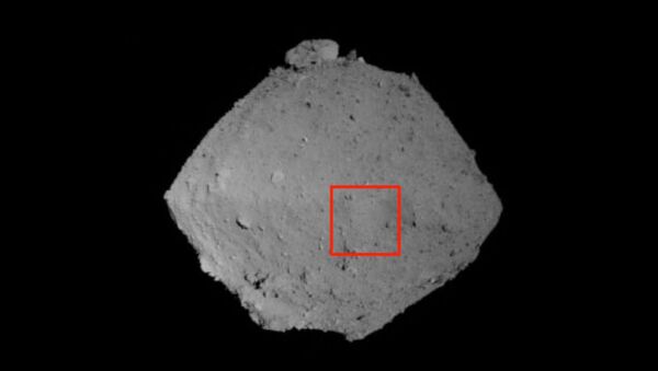 Снимок Рюгю, полученный навигационной камерой Хаябусы-2 сближением с астероидом