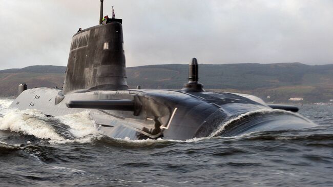Британская подводная лодка HMS Astute
