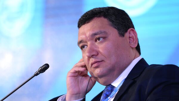 Министр экономического развития и торговли Республики Таджикистан Неъматулло Хикматуллозода