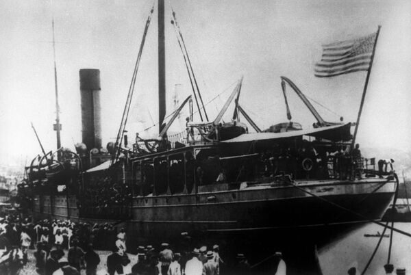 Высадка американских войск во Владивостоке. 1918 год Высадка американских войск во Владивостоке. 1918 год