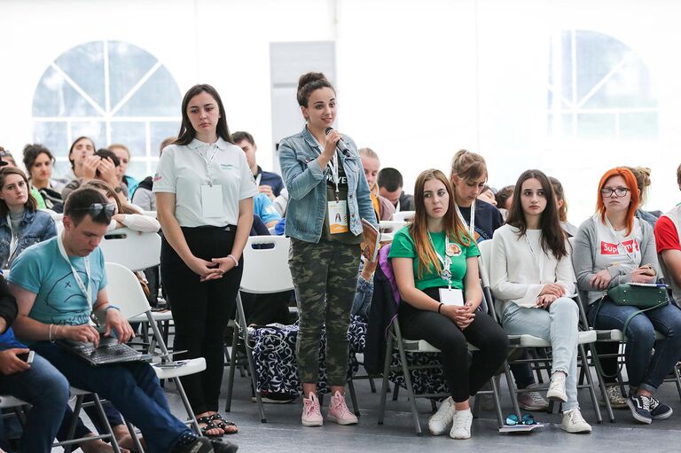 Участники форума Машук-2018 рассказывали на секции о своем опыте работы со СМИ Участники форума Машук-2018 рассказывали на секции о своем опыте работы со СМИ