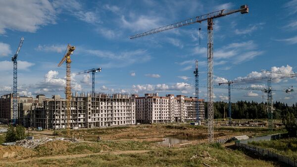 Строительство жилого комплекса Митино О2 в Красногорском районе Московской области