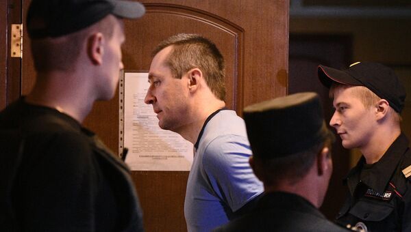 Дмитрий Захарченко в суде. архивное фото