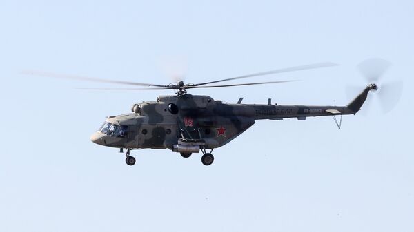 Вертолет Ми-8МТ армии России