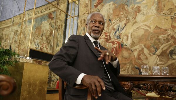 Бывший генеральный секретарь Организации объединённых наций Кофи Аннан. Архивное фото