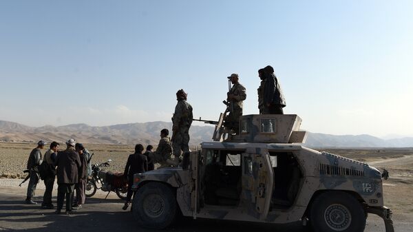 Афганские военные в провинции Фарьяб. архивное фото
