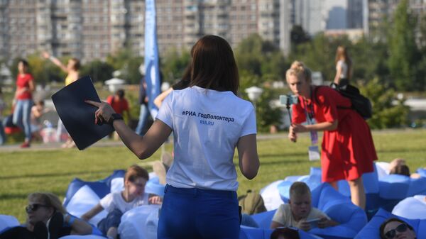 Мастер-класс в Братеевском каскадном парке Москвы, где проходит фестиваль фейерверков Ростех
