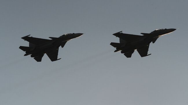 Многоцелевые истребители Су-30СМ 