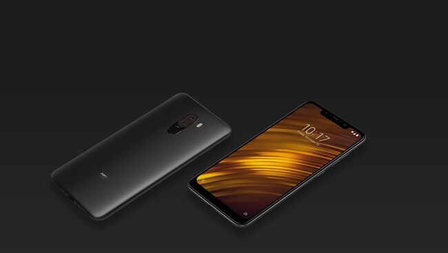 Новый флагманский смартфон Pocophone компании Xiaomi. Архивное фото