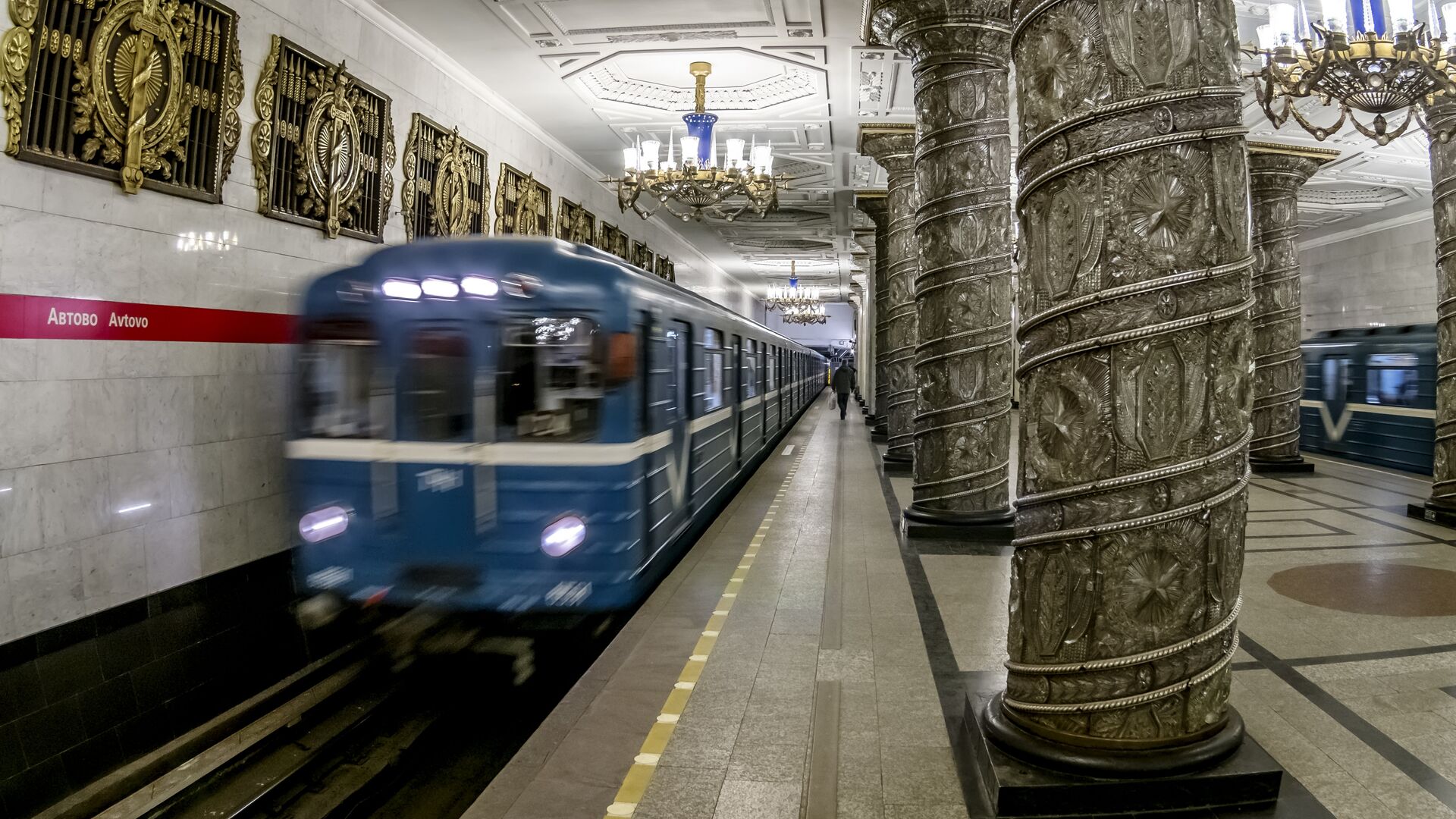  Cтанция Петербургского метрополитена Автово - РИА Новости, 1920, 16.08.2024