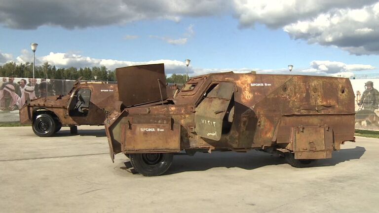 Трофейное оружие из Сирии на форуме Армия-2018