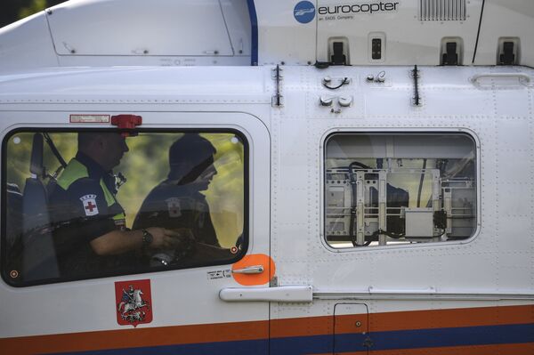 Санитарный вертолет ВК117С-2 Санитарный вертолет ВК117С-2