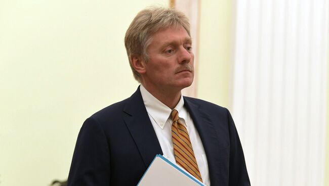 Пресс-секретарь президента РФ Дмитрий Песков. Архивное фото