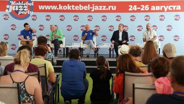 Пресс-конференция, посвященная 16-му международному музыкальному фестивалю Koktebel Jazz Party