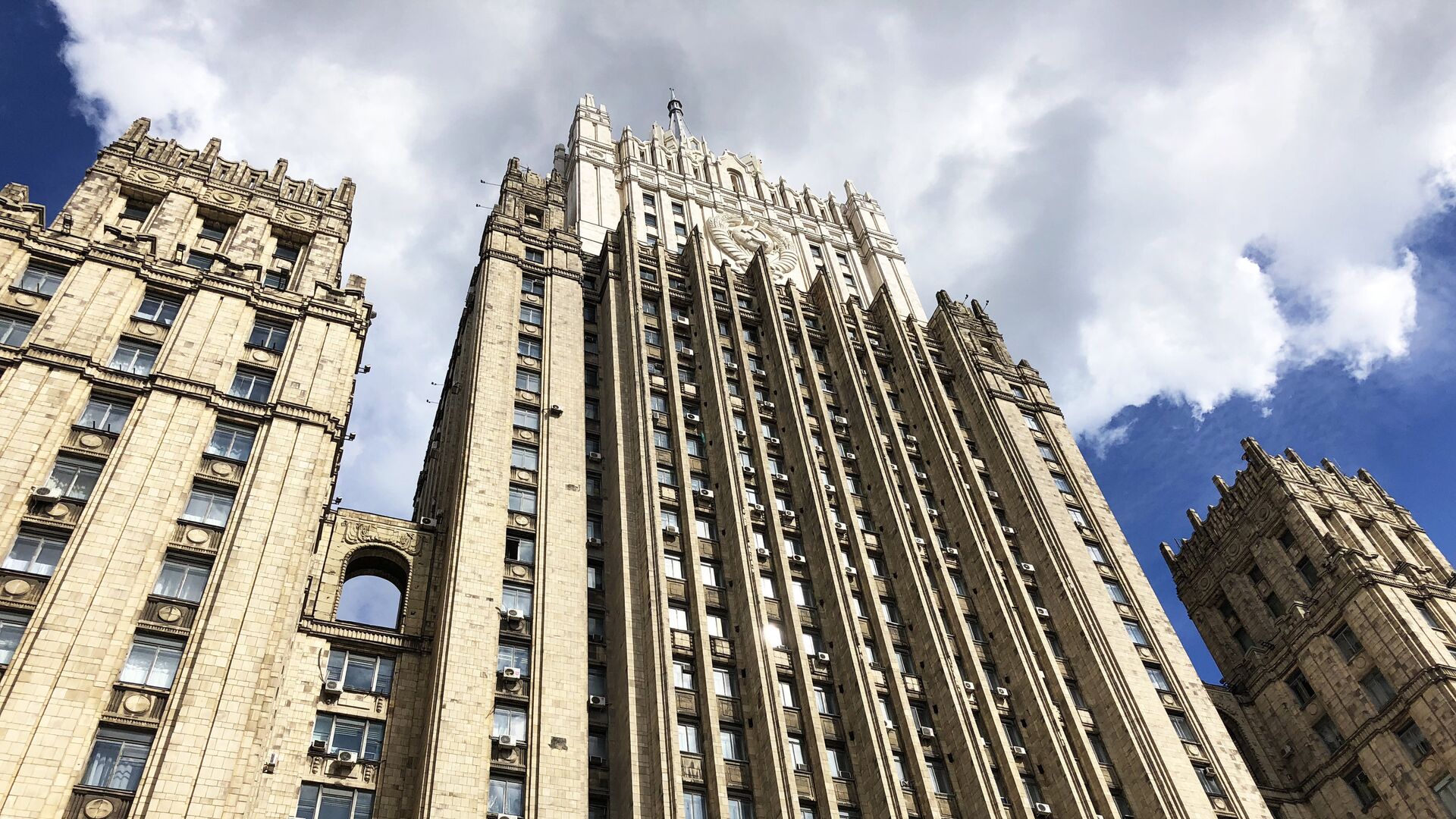 Здание министерства иностранных дел РФ - РИА Новости, 1920, 02.09.2021