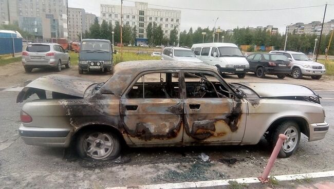 В Нижневартовске полицейские по горячим следам задержали мужчину повредившего три автомобиля. 27 августа 2018