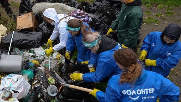 Более пяти тонн мусора собрали волонтеры на склонах Эльбруса