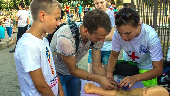 Волонтеры-медики поддержат Универсиаду-2019 в России