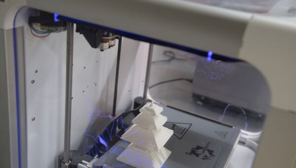 Домик, напечатанный на 3D принтере