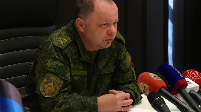 Министр обороны ДНР Владимир Кононов
