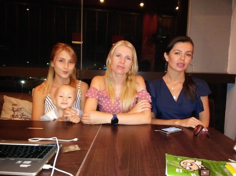 Ксения Ширяева, Людмила Нехоца и Нигина Шевцова