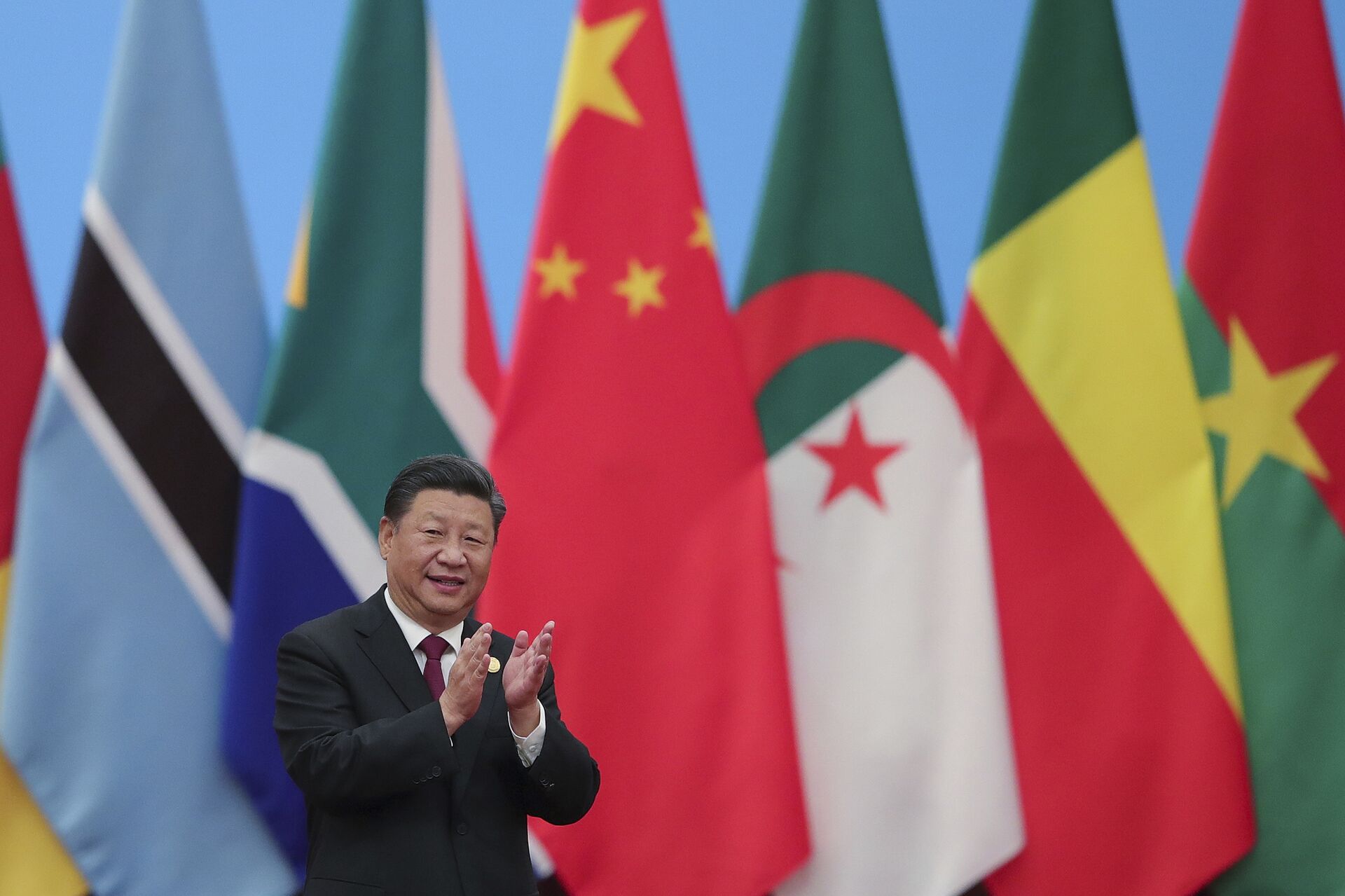 Председатель КНР Си Цзиньпин на форуме сотрудничества Китай — Африка. 4 сентября 2018 - РИА Новости, 1920, 10.08.2023