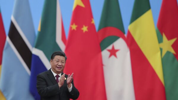 Председатель КНР Си Цзиньпин на Форуме сотрудничества Китай-Африка