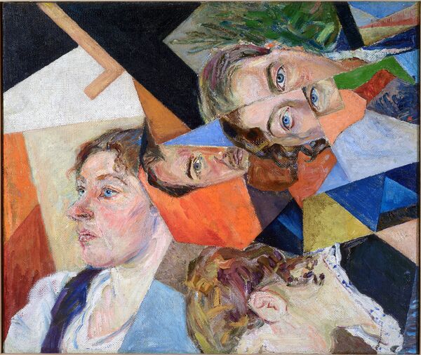 Семейный портрет. 1922 Семейный портрет. 1922