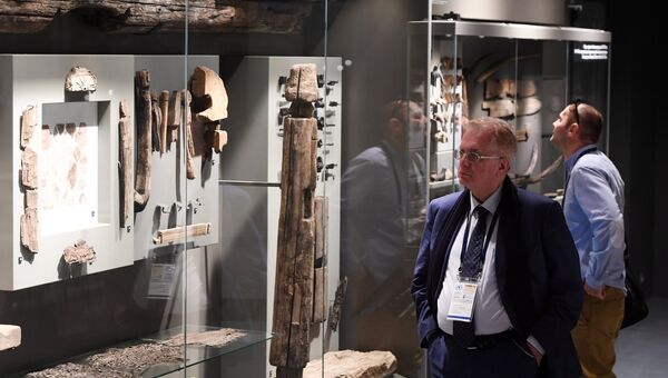 Открытие Музея археологического дерева Татарская слободка
