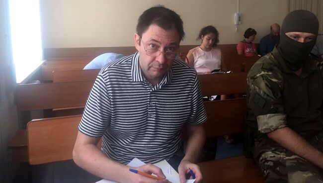 Журналист Кирилл Вышинский в Херсонском городском суде. 6 сентября 2018