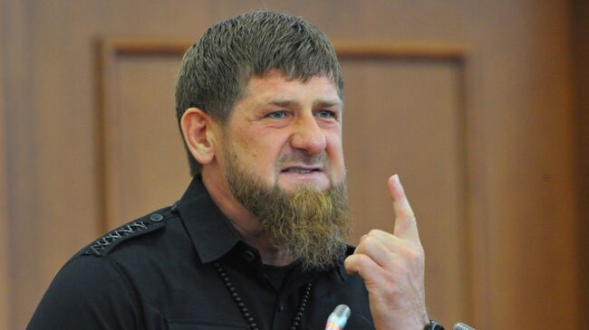 Глава Чеченской республики Рамзан Кадыров. Архивное фото
