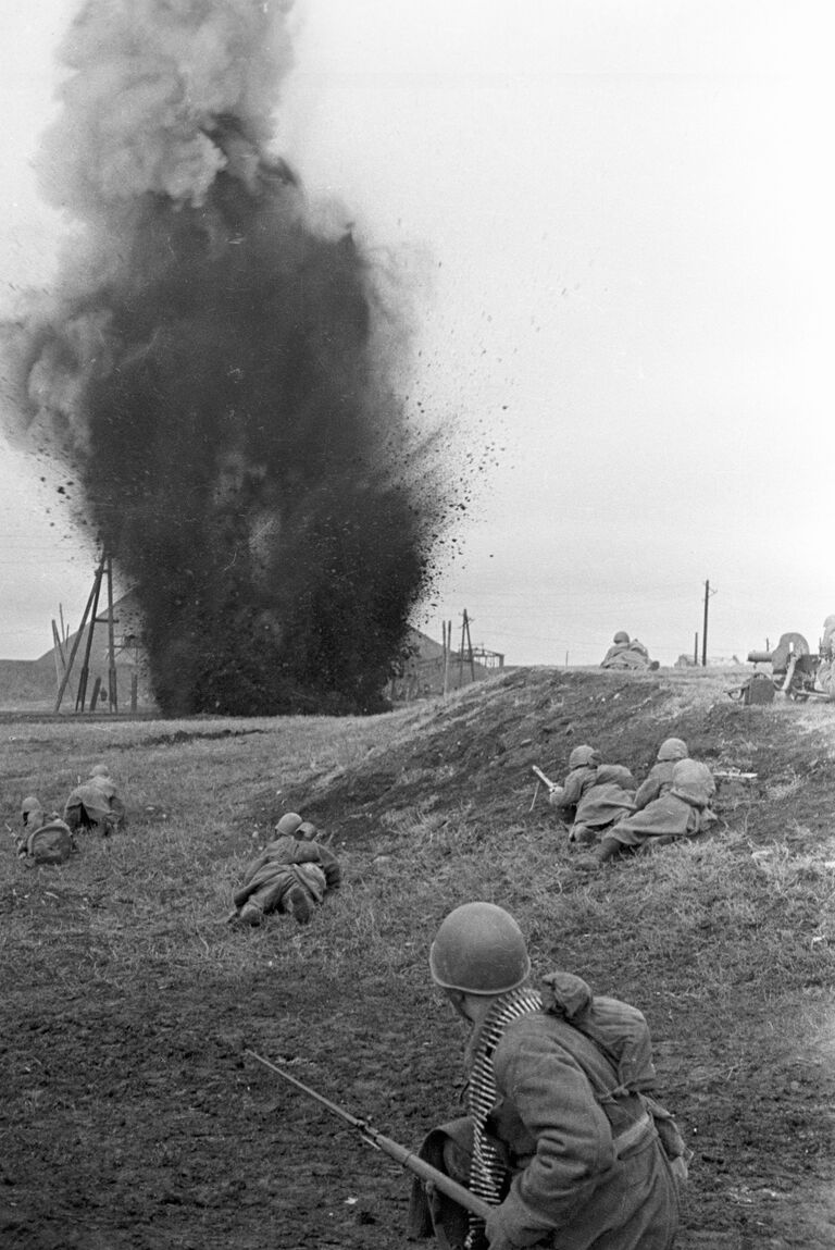 Солдаты в боях за Донбасс. Донецкая область. Южный фронт