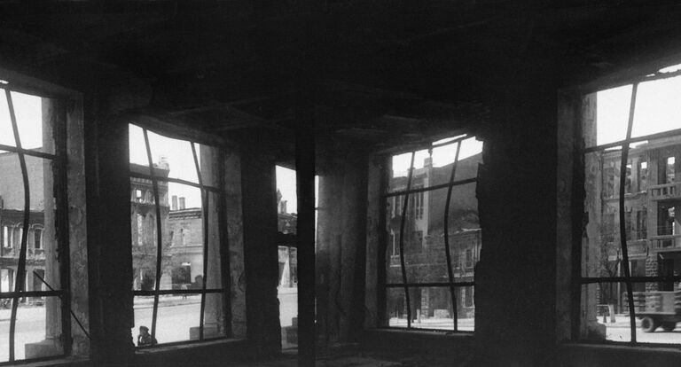 Так выглядел город Сталино (Донецк) после освобождения