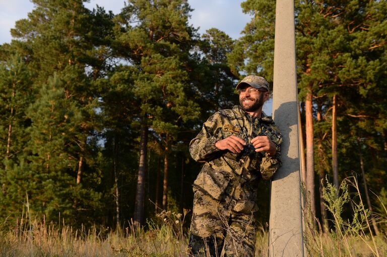 Госинспектор в области охраны окружающей среды Алтайприроды Сергей Байдуков