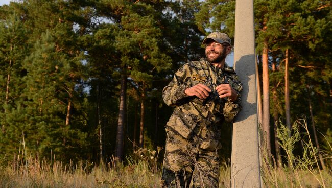 Госинспектор в области охраны окружающей среды Алтайприроды Сергей Байдуков