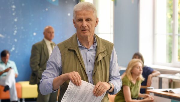 Помощник президента России Андрей Фурсенко проголосовал в Москве