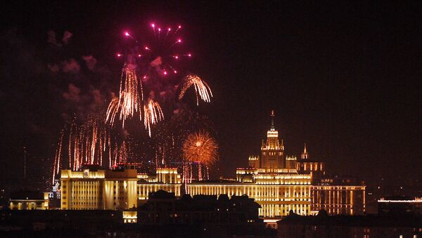 День Москвы отмечается в первую субботу сентября. В этом году праздник выпал на 8-9 числа.
