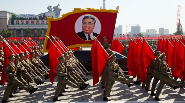 Парад в Пхеньяне