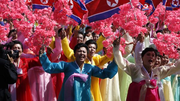 Парад в Пхеньяне по случаю 70-летия со дня образования КНДР