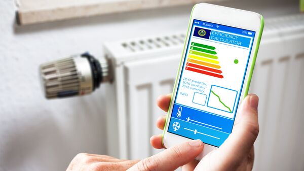 Управление температурой в доме с помощью приложения в телефоне
