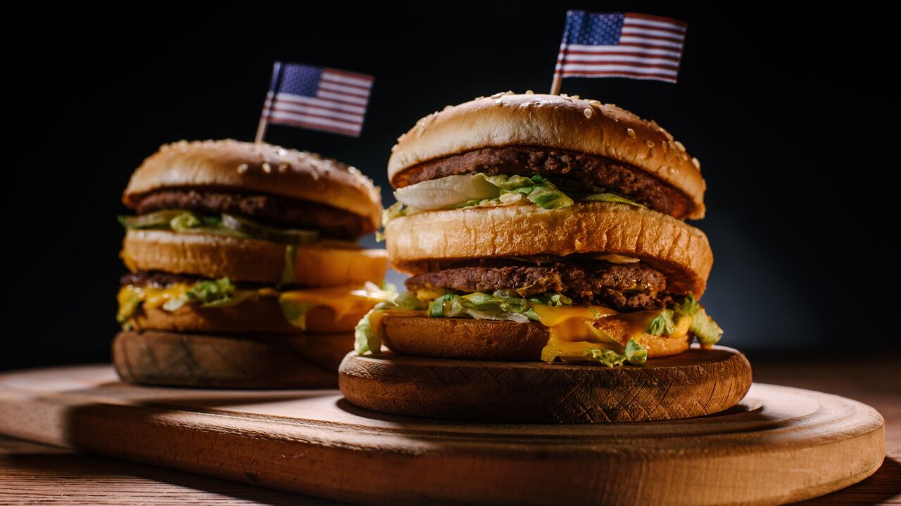 Американский гамбургер