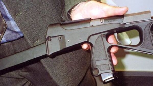 Пистолет-пулемет ПП-2000 разработан в Тульском КБП в начале 2000-х годов