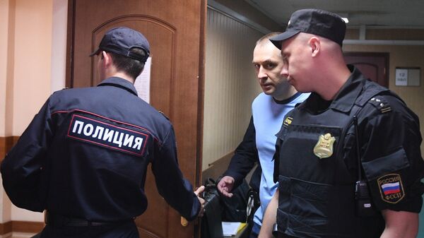 Дмитрий Захарченко в Пресненском суде Москвы. Архивное фото