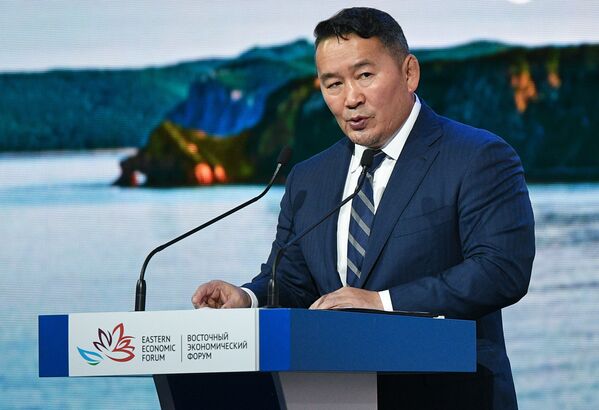 Президент Монголии Халтмаагийн Баттулга